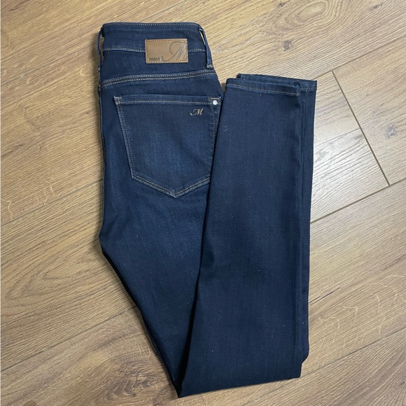 Mavi Jeans Tess Skinny High Rise Stretchy Pants Dark Wash Like New 27”x29” - Picture 2 of 5